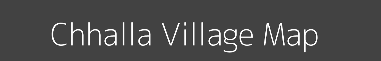 Map of Chhalla Village in Gujarat Image