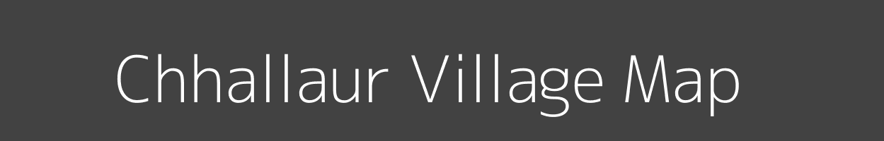 Map of Chhallaur Village in Uttar Pradesh Image