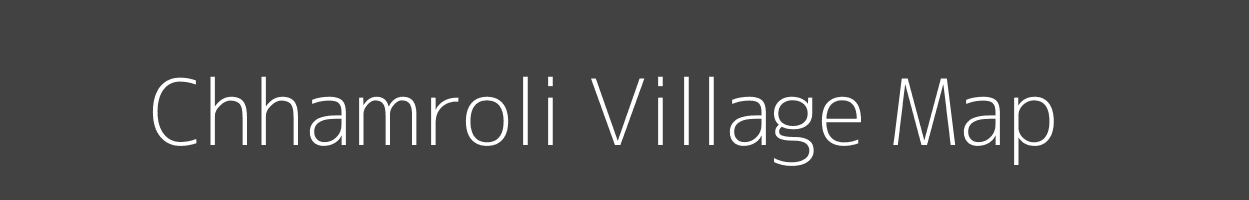 Map of Chhamroli Village in Uttarakhand Image