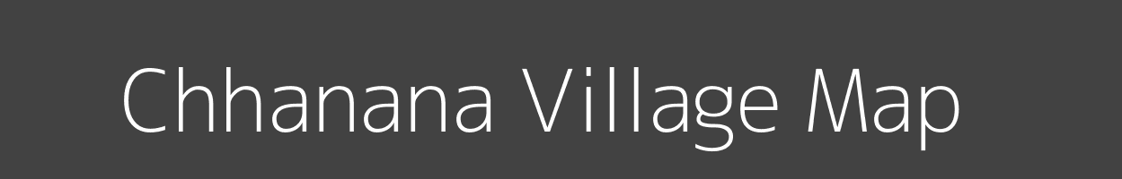 Map of Chhanana Village in Uttar Pradesh Image