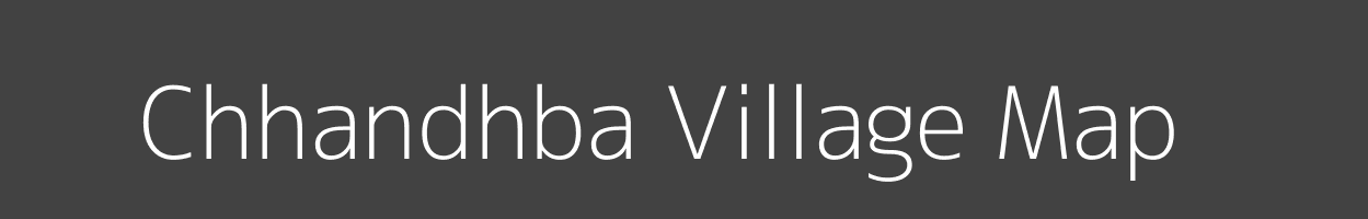 Map of Chhandhba Village in Jharkhand Image