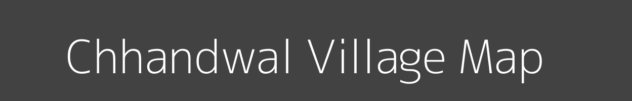 Map of Chhandwal Village in Uttar Pradesh Image