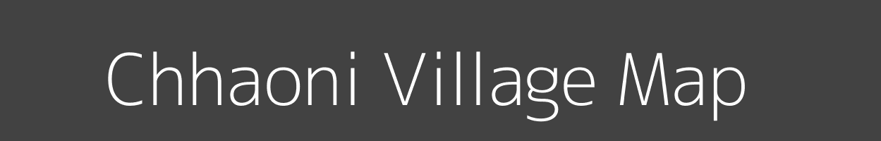 Map of Chhaoni Village in Madhya Pradesh Image