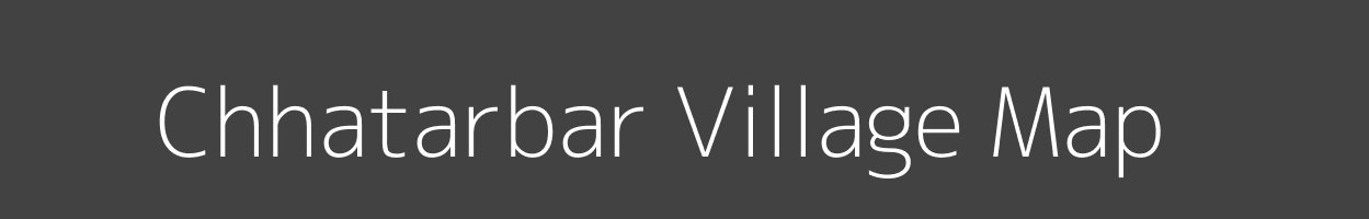 Map of Chhatarbar Village in Jharkhand Image