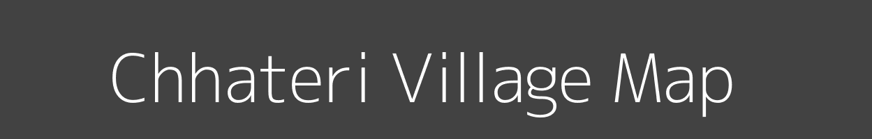 Map of Chhateri Village in Uttar Pradesh Image