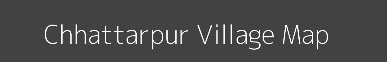 Map of Chhattarpur Village in Madhya Pradesh Image