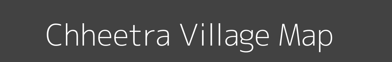 Map of Chheetra Village in Uttar Pradesh Image