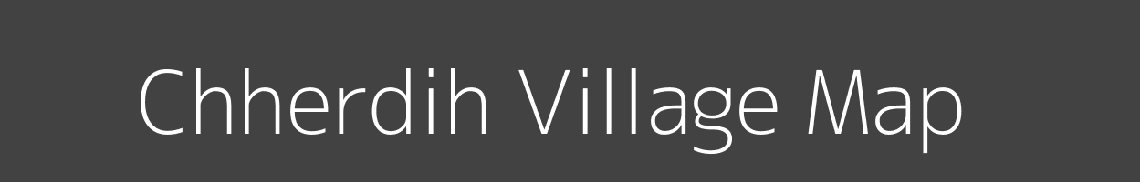 Map of Chherdih Village in Uttar Pradesh Image