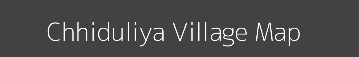 Map of Chhiduliya Village in Uttar Pradesh Image