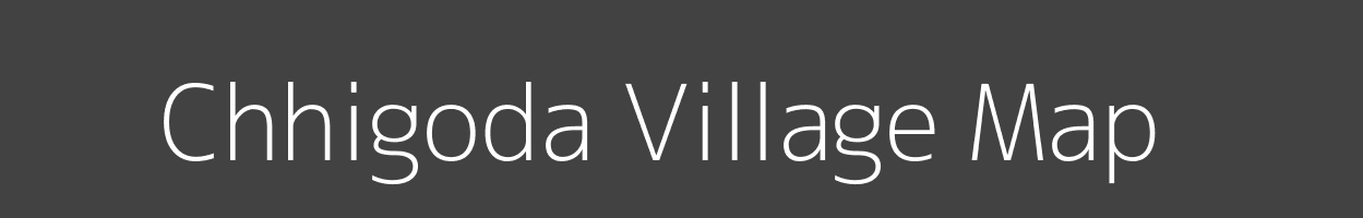 Map of Chhigoda Village in Madhya Pradesh Image