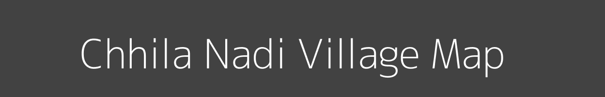 Map of Chhila Nadi Village in Rajasthan Image