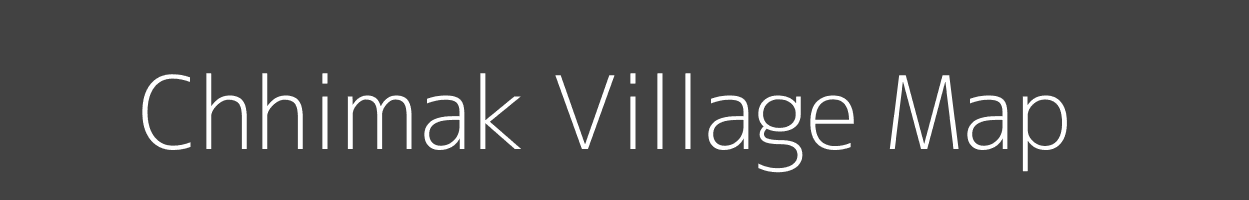 Map of Chhimak Village in Madhya Pradesh Image