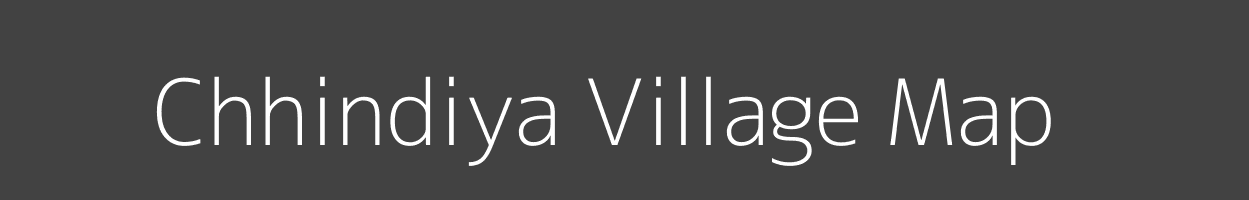 Map of Chhindiya Village in Rajasthan Image