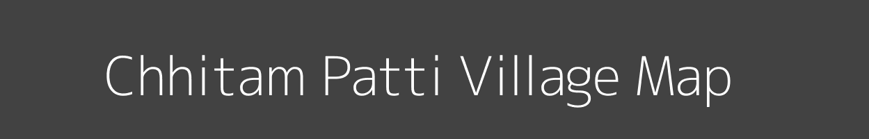 Map of Chhitam Patti Village in Uttar Pradesh Image
