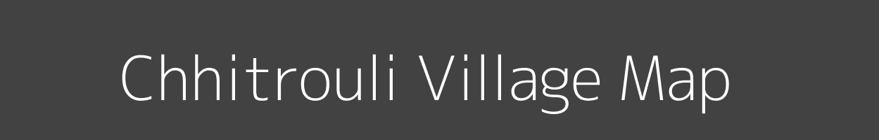 Map of Chhitrouli Village in Uttar Pradesh Image