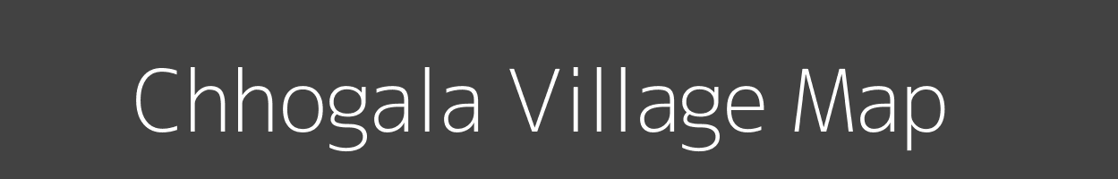 Map of Chhogala Village in Gujarat Image