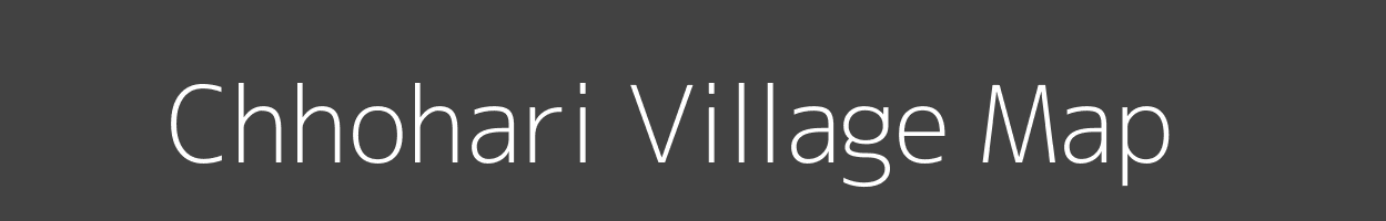 Map of Chhohari Village in Madhya Pradesh Image