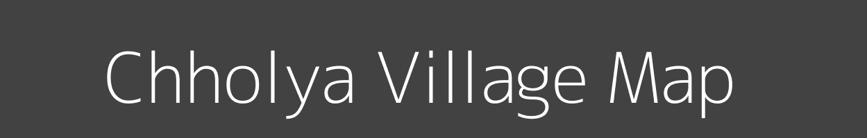 Map of Chholya Village in Madhya Pradesh Image