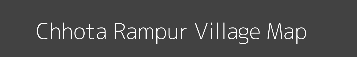 Map of Chhota Rampur Village in Jharkhand Image