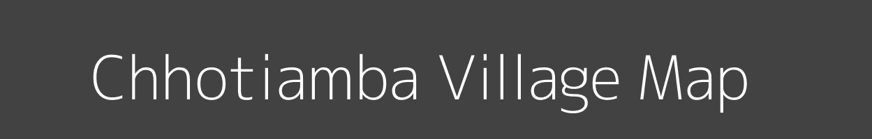 Map of Chhotiamba Village in Odisha Image