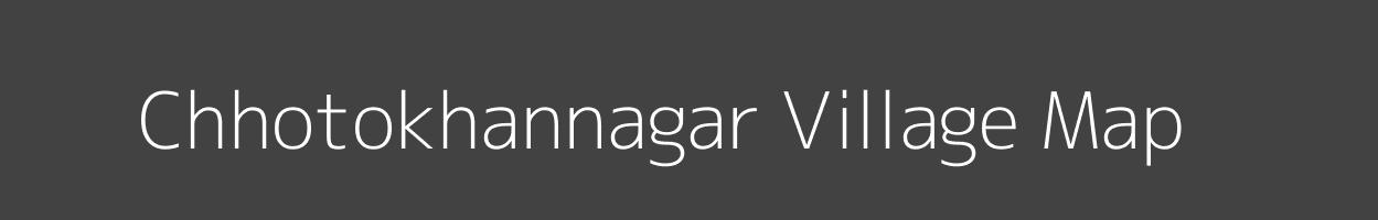 Map of Chhotokhannagar Village in Odisha Image