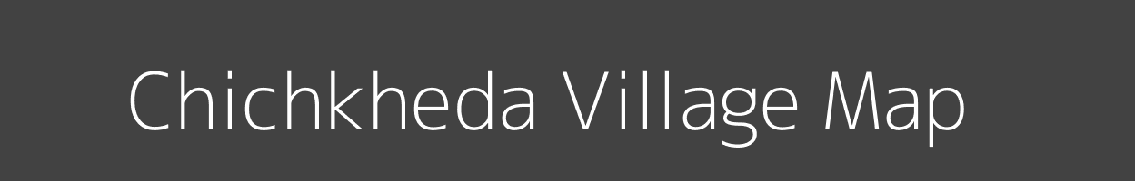 Map of Chichkheda Village in Madhya Pradesh Image