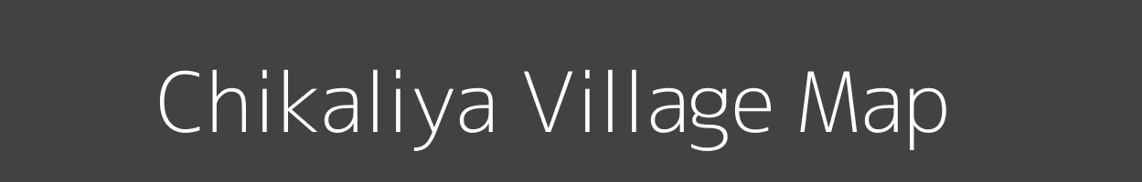 Map of Chikaliya Village in Madhya Pradesh Image