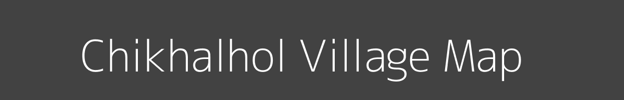 Map of Chikhalhol Village in Maharashtra Image