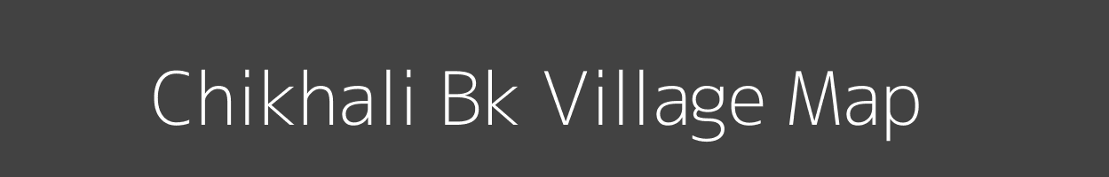Map of Chikhali Bk Village in Maharashtra Image