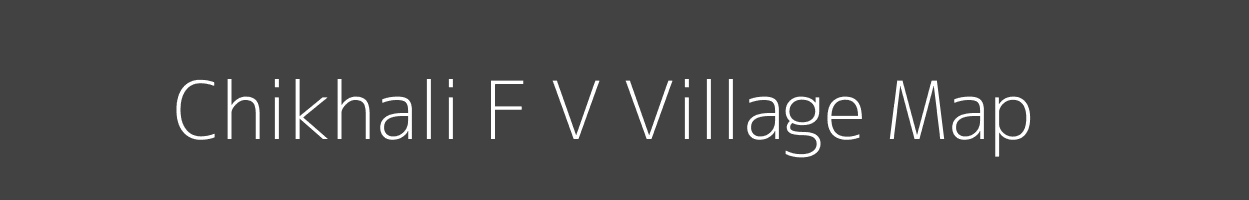 Map of Chikhali F V Village in Maharashtra Image