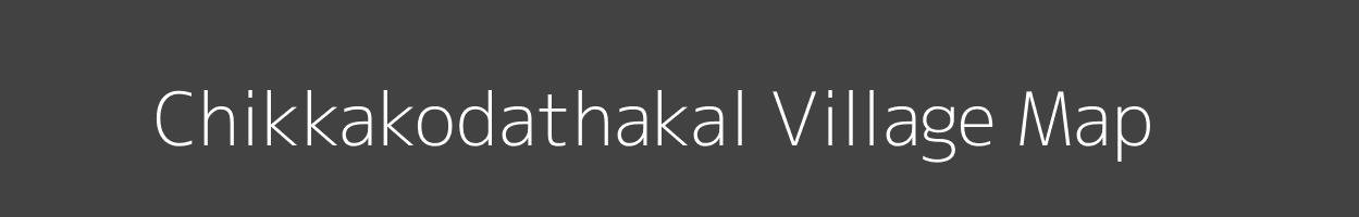 Map of Chikkakodathakal Village in Karnataka Image