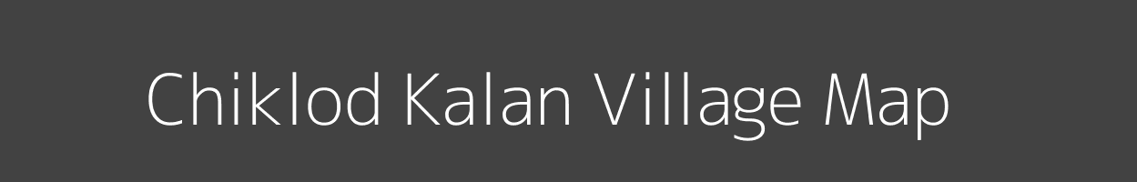 Map of Chiklod Kalan Village in Madhya Pradesh Image