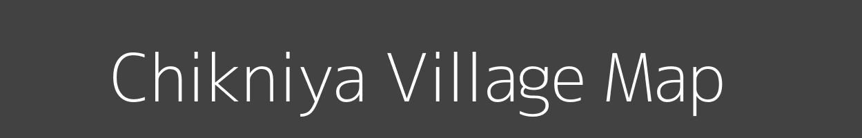 Map of Chikniya Village in Jharkhand Image