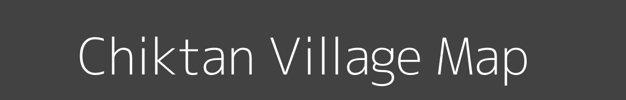 Map of Chiktan Village in Jammu and Kashmir Image