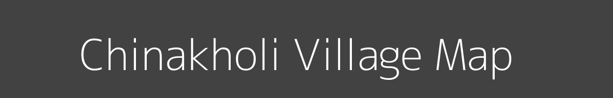 Map of Chinakholi Village in Uttarakhand Image