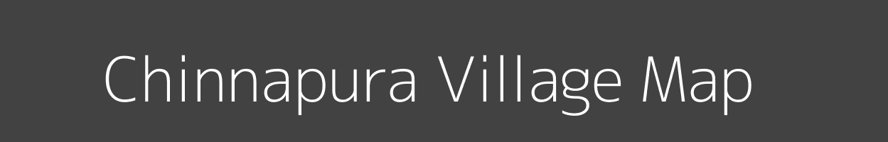 Map of Chinnapura Village in Karnataka Image