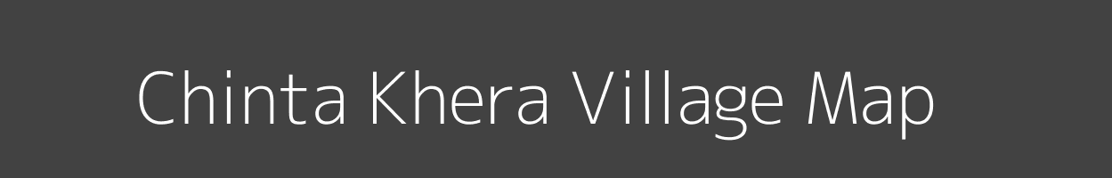 Map of Chinta Khera Village in Uttar Pradesh Image