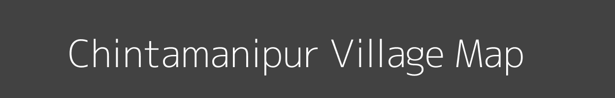 Map of Chintamanipur Village in West Bengal Image