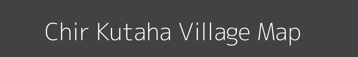 Map of Chir Kutaha Village in Uttar Pradesh Image