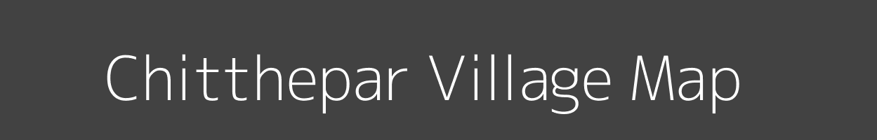 Map of Chitthepar Village in Uttar Pradesh Image