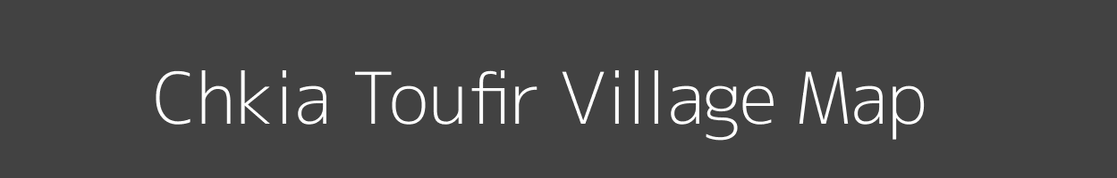 Map of Chkia Toufir Village in Uttar Pradesh Image