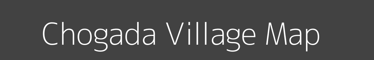 Map of Chogada Village in Uttar Pradesh Image