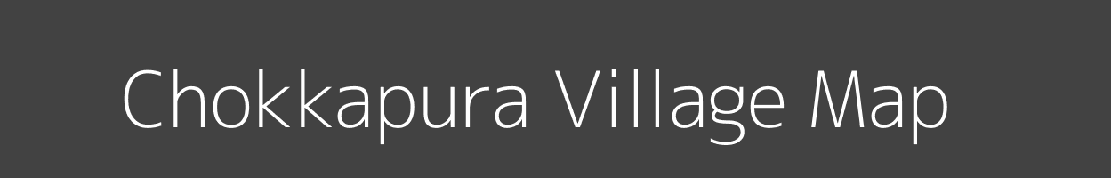 Map of Chokkapura Village in Karnataka Image