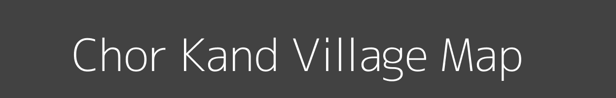 Map of Chor Kand Village in Uttar Pradesh Image