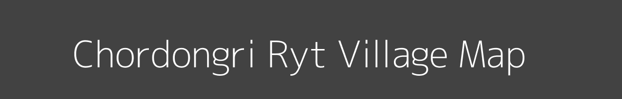 Map of Chordongri Ryt Village in Madhya Pradesh Image