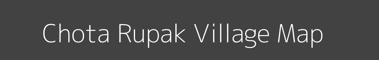 Map of Chota Rupak Village in Arunachal Pradesh Image