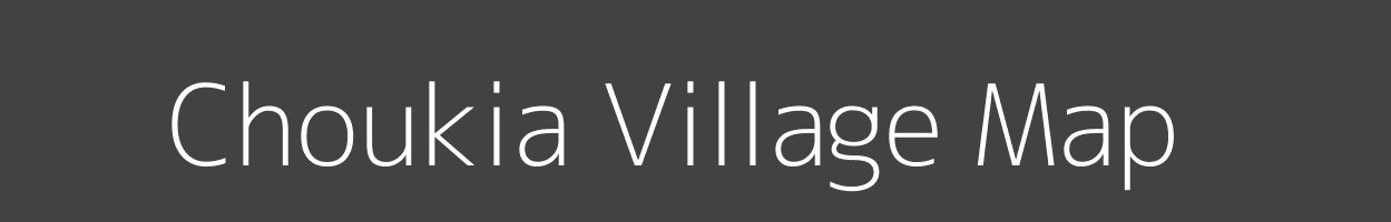 Map of Choukia Village in Uttar Pradesh Image