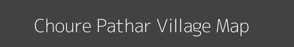 Map of Choure Pathar Village in Madhya Pradesh Image