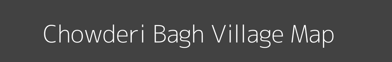 Map of Chowderi Bagh Village in Jammu and Kashmir Image