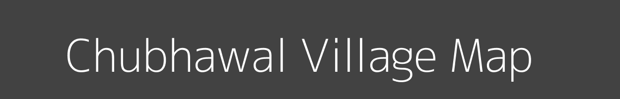 Map of Chubhawal Village in Madhya Pradesh Image